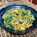 料理男子部's cooksnap of when they made さばとほうれん草のキムチ炒め.