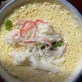 hiropea's cooksnap of when they made 豆腐と卵のレンチン茶碗蒸し.