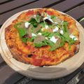ミルク　銀's cooksnap of when they made ふっくら＆カリッ♡簡単ピザ生地１枚分HB.