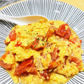 えりっく23's cooksnap of when they made 食材2つ♡ふわふわ卵とトマトの旨炒め.