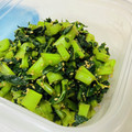 maki6029's cooksnap of when they made 捨てないで！大根の葉の炒め物.