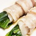 相棒は五郎丸's cooksnap of when they made レンジで簡単♪行者にんにく豚バラ巻き.
