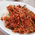 hiroroppp3's cooksnap of when they made いつものルーで簡単ドライカレー.