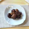 ケコハル's cooksnap of when they made 甘栗de簡単マロングラッセ.