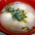 みれいく's cooksnap of when they made 大根とイワシ団子(つみれ)の味噌汁.