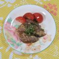 mmameco's cooksnap of when they made カツオのゴマ和え.