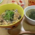 まっさーみ's cooksnap of when they made 簡単辛くない＊子供と一緒に麻婆茄子風丼.
