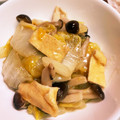 ☆あさ's cooksnap of when they made 白菜きのこ絹揚げのあんかけ炒め.