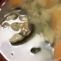 ☆ごはんできた☆'s cooksnap of when they made あさりの味噌汁.