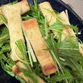 YYYm2121's cooksnap of when they made 水菜と油揚げのサラダ.