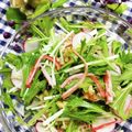 みっちゃん❇️68's cooksnap of when they made 水菜・ラディッシュ・くるみ・ツナのサラダ.