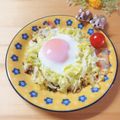 Newチヨコっと♪'s cooksnap of when they made きゃべつde巣籠り目玉焼き.