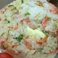 ゆけり３兄弟's cooksnap of when they made 桜海老チーズ大葉おかかの混ぜご飯.