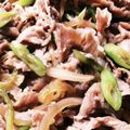 チョコ♪ミント's cooksnap of when they made 豚肉とインゲンの柚子入り味噌炒め.