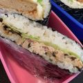 ゆりはるみ♡'s cooksnap of when they made ツナマヨと昆布のおにぎらず♪.