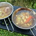 papikun's cooksnap of when they made お豆入りコンソメスープ.