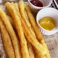 みーゆーきー's cooksnap of when they made 屋台の もちもち ロングポテト.