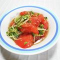 ＠迷子＠'s cooksnap of when they made ＊完熟トマトと貝割れのサラダ＊.