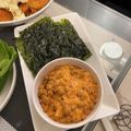 B7282E's cooksnap of when they made キムチと納豆混ぜ混ぜ♪海苔巻きで旨し！.
