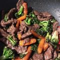 ame-ikuru's cooksnap of when they made 牛肉とブロッコリーのオイスターソース炒め.