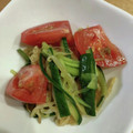 林檎マニア's cooksnap of when they made もやしときゅうりとトマトの中華風サラダ.