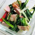 ｂｅｒｒｙ＋'s cooksnap of when they made ほうれん草とベーコンのバターソテー♪.