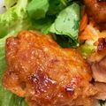 いまいち母さん's cooksnap of when they made 食べ過ぎ注意♡チーズ溢れ出す豚コマボール.
