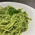 トミュー？'s cooksnap of when they made ☆クレソンのジェノベーゼソース風パスタに.