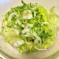 azbjbn's cooksnap of when they made 大好きなお店のチョレギサラダ.