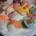 とまーや's cooksnap of when they made ラップで簡単！手まり寿司❀.