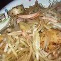 コバミツ's cooksnap of when they made 長いもとモヤシのにんにくバター醤油炒め.