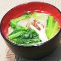 Dellaたん's cooksnap of when they made 小松菜としめじのお味噌汁.