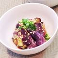Dellaたん's cooksnap of when they made レンジで茄子のオイスターソース和え.