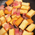 manami☆☆☆'s cooksnap of when they made 息子へ～厚揚げとベーコンの炒め煮.