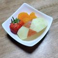 和☆2049's cooksnap of when they made お弁当の隙間にリボンカットのりんごちゃん.
