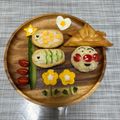 クックVPA6I7☆'s cooksnap of when they made アンパンマンと鯉のぼりのこどもの日ランチ.