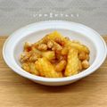 ゆーじん１１４'s cooksnap of when they made 【式根島給食】いかの豆かりんとう.