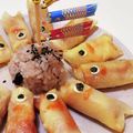 ハイジ08's cooksnap of when they made こどもの日にピッタリ！鯉のぼり春巻き.