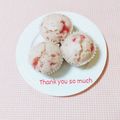まあまま☆0403's cooksnap of when they made 簡単♪昔ながらの蒸しパン（いちごミルク）.