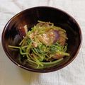 ﾁｲﾁｬﾝﾏﾏ's cooksnap of when they made あと一品に♪なすと三つ葉のナムル.