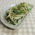umemodoki's cooksnap of when they made 春菊ともやしの煮浸し.
