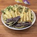 呑み食いずぼらママ's cooksnap of when they made 茄子の天ぷら☆切り方とコツ.