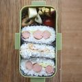 みるく茶's cooksnap of when they made ソーセージでおにぎらず.