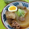 たまさぶろうの部屋's cooksnap of when they made 圧力鍋で染み染みトロトロ☆牛すじ大根.