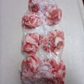 ふゆのくちどけ's cooksnap of when they made 豚の小間切れ☆冷凍するとき簡単に小分け.