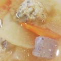 こ〜くんコック's cooksnap of when they made アジのつみれ入りみそ汁.