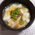 か～ぽ☆'s cooksnap of when they made はんぺんと卵のふわふわスープ.