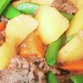 ♪じゅんちこ♪'s cooksnap of when they made 簡単◎プルコギビーフde肉じゃが！.