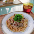 anuenue☆'s cooksnap of when they made 鮭フレークときのこの✿和風スパゲティ✿.