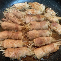 ひな_'s cooksnap of when they made 簡単♡もやしとニラの豚肉巻き.